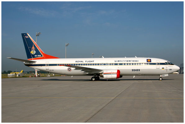Royal Thai Air Force / Boeing 737-400 / HS-HRH / 10.06.2008 / © Martin Hackl