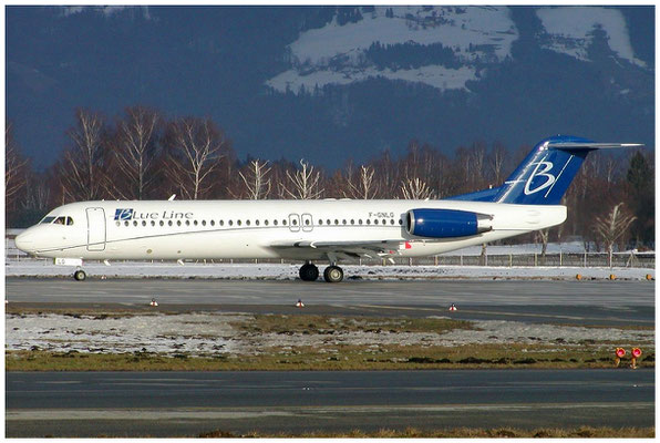 Blue Line / Fokker 100 / F-GNLG / 02.03.2003 / © Berni Müller