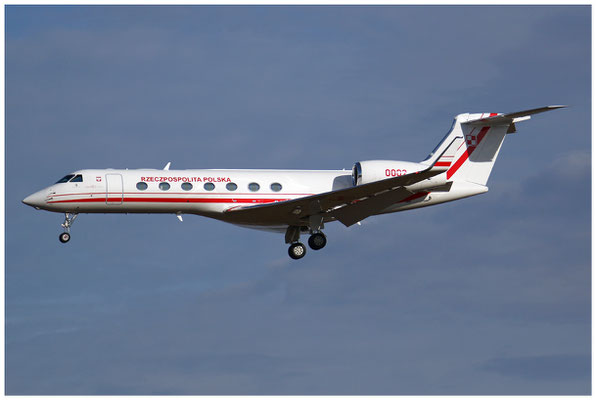 Polish Air Force / Gulfstream G550 / 0002 / 16.02.2024 / © Martin Hackl