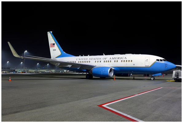 U.S. Air Force / C-40B (Boeing 737-700 BBJ1) /09-0540 / 16.02.2018 / © Berni Müller