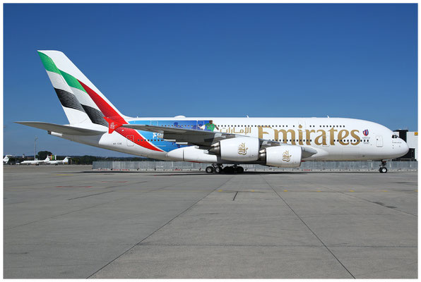 Emirates / Airbus A380-800 / A6-EOE / 20.09.2023 / © Martin Hackl