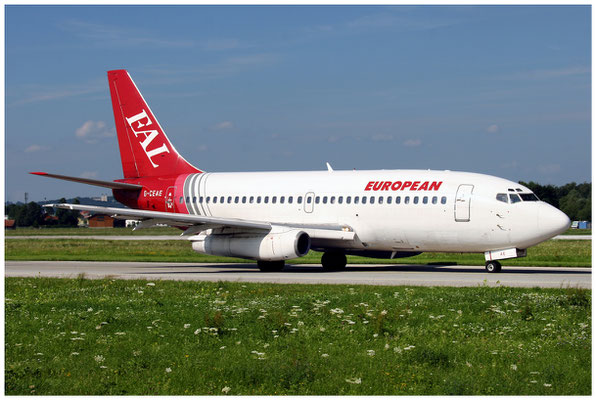 European Air Charter (EAL) / Boeing 737-200 / G-CEAE / 03.07.2005 / © Berni Müller
