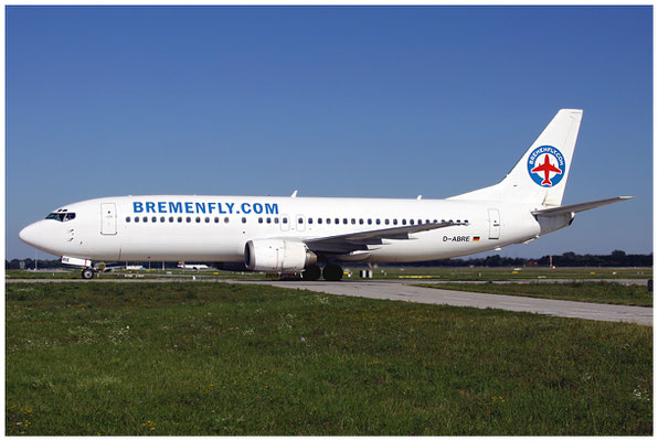 Bremenfly / Boeing 737-400 / D-ABRE / 01.08.2010 / © Berni Müller