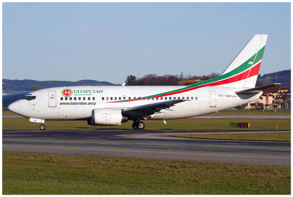 Tatarstan Air / Boeing 737-500 /  VQ-BBN / 29.12.2012 / © Berni Müller