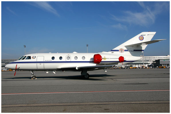 Belgian Air Force / Falcon 20 E / CM-01 / 10.02.2008 / © Martin Hackl