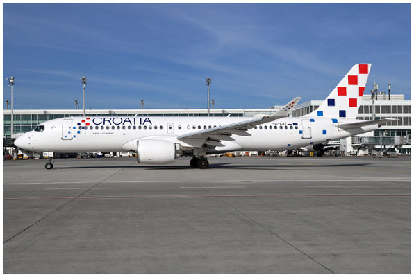 Croatia Airlines / Airbus A220-300 / 9A-CAE / 12.04.2025 / © Martin Hackl