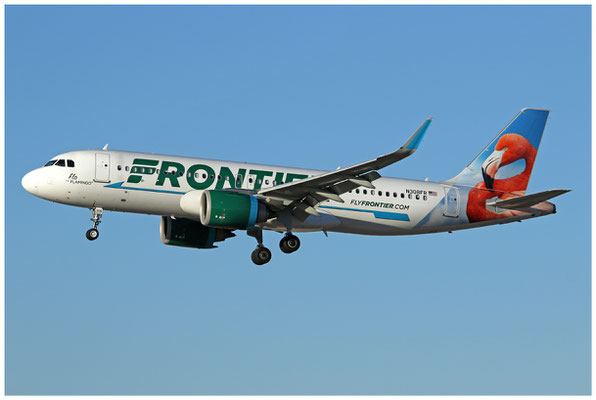 Frontier Airlines / Airbus A320-200 N / N308FR / 03.11.2019 / © Martin Hackl