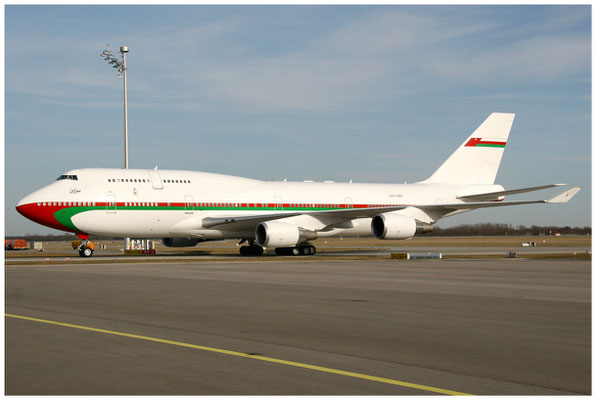 Oman Royal Flight / Boeing 747-400 / A4O-OMN / 30.03.2008 / © Martin Hackl