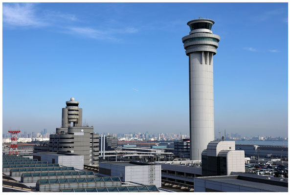 ATC Towers of Haneda Airport