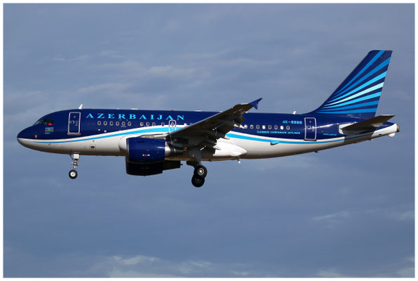 AZAL Azerbaijan Hava Yolları / Airbus A319-100 CJ / 4K-8888 / 16.02.2024 / © Martin Hackl