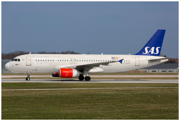 Scandinavian Airlines (SAS) / Airbus A320-200 / OY-KAO / 19.03.2016 / © Berni Müller