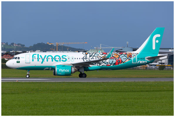 FlyNas / Airbus A320N / HZ-HS35 / 13.09.2021 / © Berni Müller