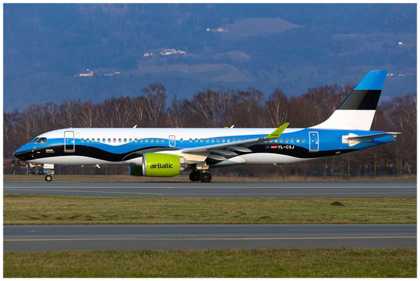 Air Baltic / Airbus A220-300 / YL-CSJ / 19.03.2022 / © Berni Müller