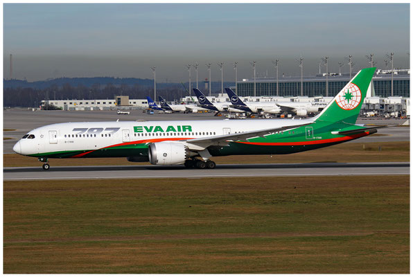 EVA Air / Boeing 787-9 / B-17881 / 02.01.2023 / © Martin Hackl