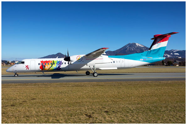 Luxair / Dash 8 Q400 / LX-LGC / 12.02.2022 / © Berni Müller
