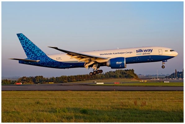 Silk Way West Airlines / Boeing 777 F / VP-BMG / 20.09.2024 / © Martin Hackl