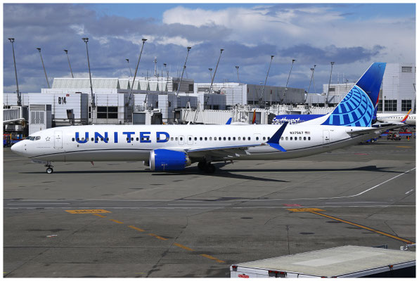 United Airlines / Boeing 737-9 Max / N37567 / 06.05.2024 / © Martin Hackl