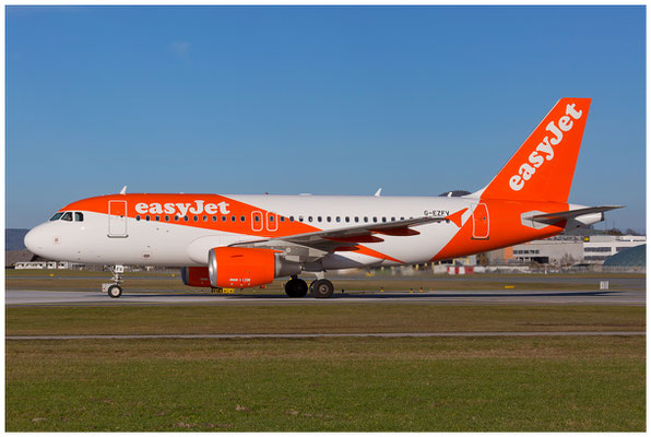 EasyJet / Airbus A319-100 / G-EZFV / 07.01.2023 / © Berni Müller