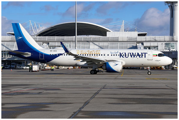 Kuwait Airways / Airbus A320-200 Neo / 9K-AKQ / 03.01.2025 / © Martin Hackl