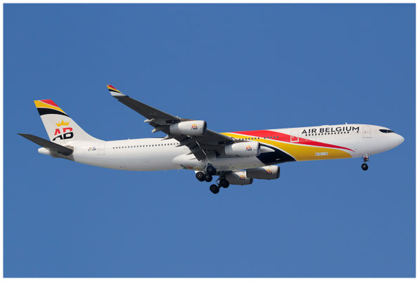 Air Belgium / Airbus A340-300 / OO-ABB / 21.04.2018 / © Berni Müller