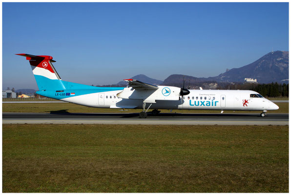 Luxair / Dash 8 Q400 / LX-LGD / 26.02.2011 / © Berni Müller