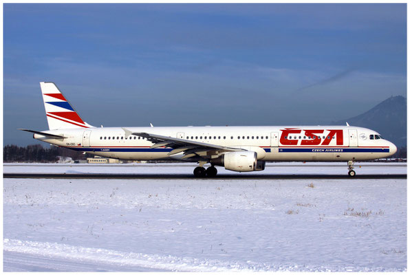 Czech Airlines (CSA) Airbus A321-200 / OK-CEC / 14.01.2010 / © Berni Müller 