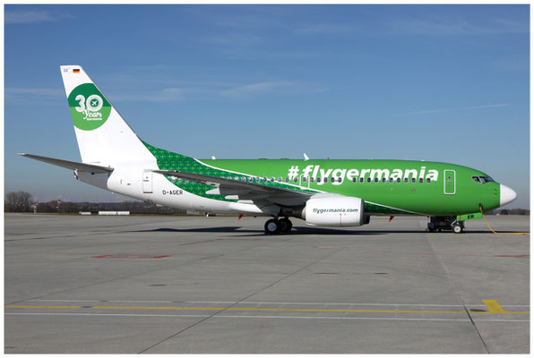 Germania / Boeing 737-700 / D-AGER / 12.02.2016 / © Martin Hackl