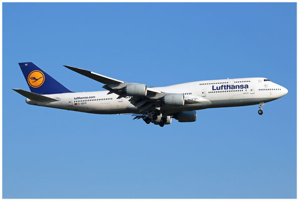 Lufthansa / Boeing 747-800 / D-ABYK / 02.09.2021 / © Martin Hackl