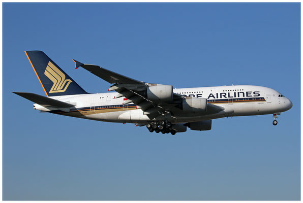 Singapore Airlines / Airbus A380-800 / 9V-SKR / 25.02.2019 / © Martin Hackl