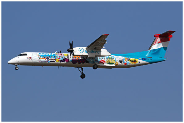 Luxair / DHC-8-400 / LX-LQA / 26.02.2021 / © Martin Hackl