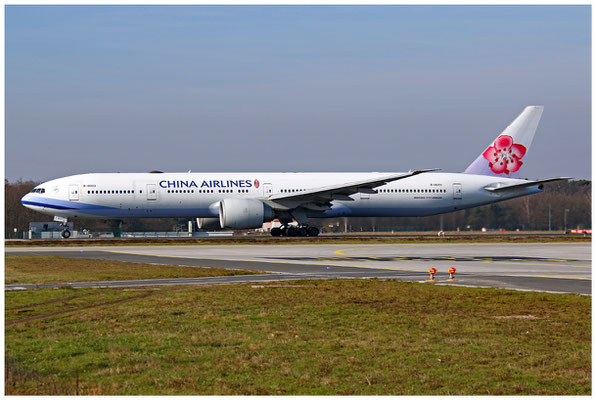 China Airlines / Boeing 777-300 / B-18003 / 09.02.2023 / © Martin Hackl