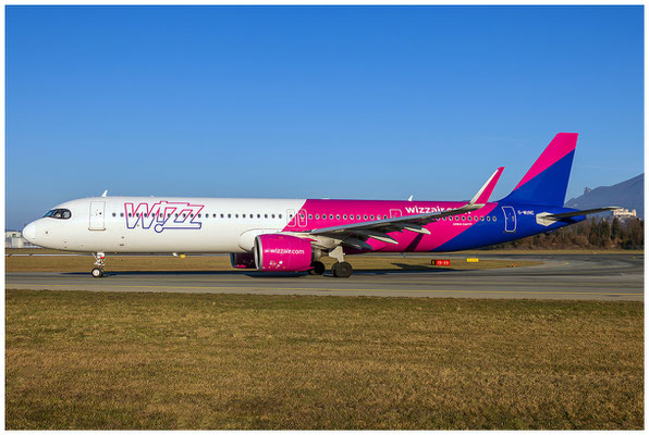 Wizz Air UK / Airbus A321 Neo / G-WUNC / Icelandair / 18.01.2025 / © Berni Müller 