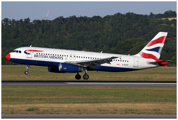 British Airways / Airbus A320-200 / G-EUUC / 29.06.2019 / © Martin Hackl