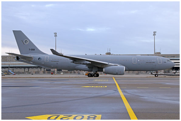 Koninklijke Luchtmacht / Airbus A330-200 MRTT / T-058 / 29.01.2022 / © Martin Hackl