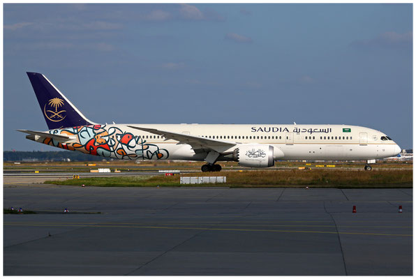 Saudi Arabian Airlines / Boeing 787-9 / HZ-AR13 / 02.09.2021 / © Martin Hackl