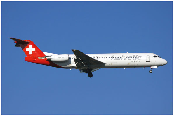 Helvetic Airways / Fokker 100 / HB-JVE / 26.06.2011 / © Berni Müller