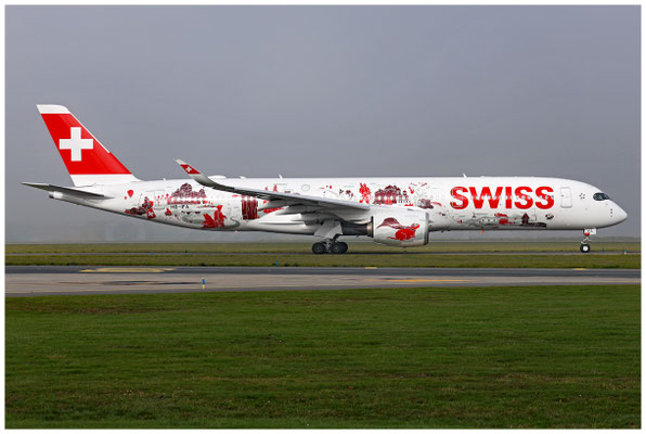 Swiss International Air Lines / Airbus A350-900 / HB-IFA / 05.11.2025 / © Martin Hackl
