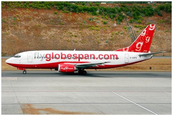Flyglobespan / Boeing 737-300 / G-GSPN / 25.08.2008 / © Berni Müller