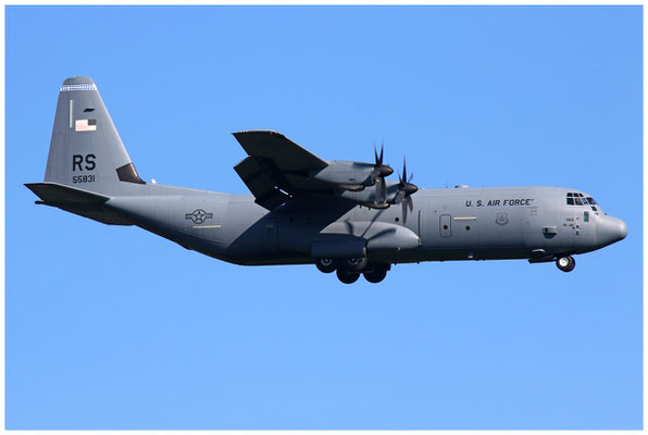 United States Air Force / Lockheed C-130 J Hercules / 15-5831 / 03.09.2021 / © Martin Hackl