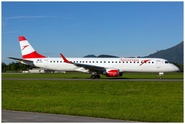 Austrian Airlines / Embraer ERJ-195-200LR / OE-LWJ / 02.06.2019 / © Berni Müller