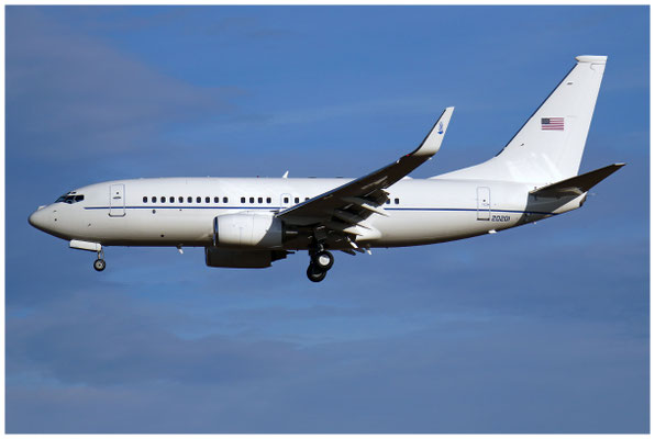 United States Air Force / Boeing C-40 C / 02-0201 / 16.02.2024 / © Martin Hackl