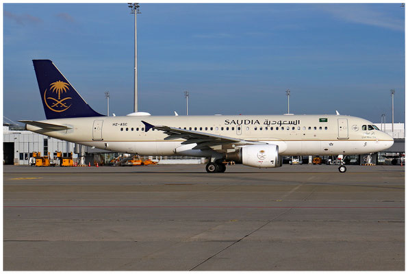 Saudi Arabian Airlines / Airbus A320-200 / HZ-ASC / 06.11.2022 / © Martin Hackl