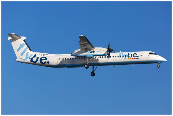 Flybe / DHC 8-400 / G-ECOB / 26.02.2019 / © Berni Müller