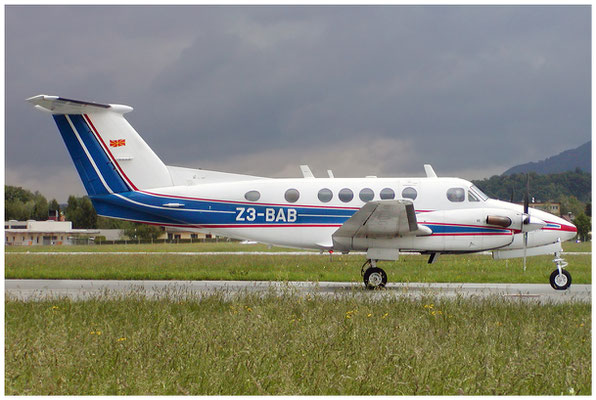 Macedonia - Government / Beech 200 Super King Air / Z3-BAB / 22.05.2003 / © Berni Müller