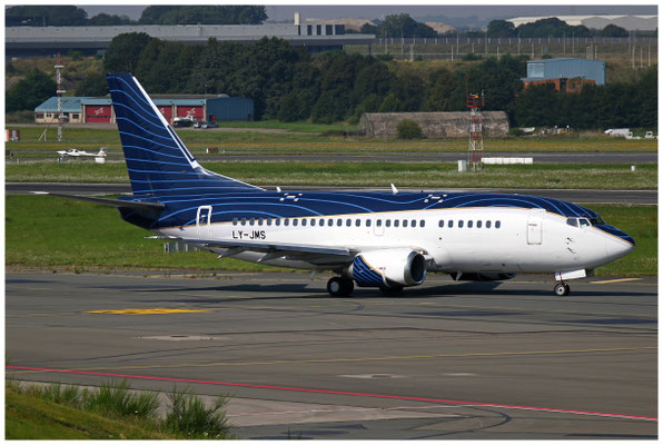 KlasJet / Boeing 737-500 / LY-JMS / 13.08.2024 / © Martin Hackl
