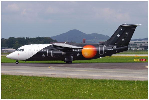 Titan Airways / BAe 146-200 / G-ZAPN / 31.08.2007 / © Berni Müller