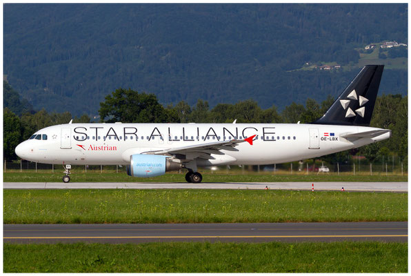 Austrian Airlines / Airbus A320-200 / OE-LBX / 11.07.2015 / © Berni Müller