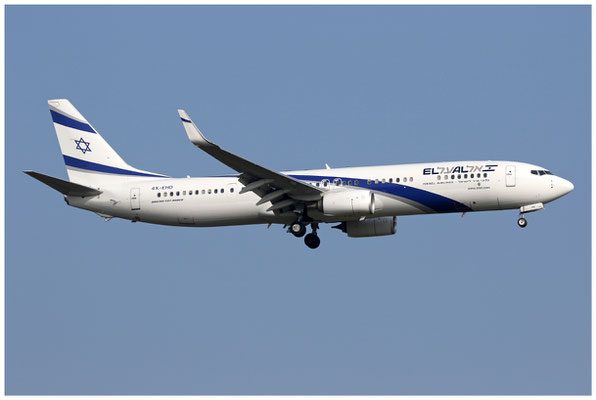 EL AL Israel Airlines / Boeing 737-900 WL / 4X-EHD / 04.04.2017 / © Martin Hackl