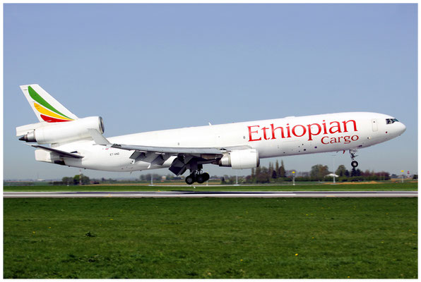 Ethiopian Cargo / McDonnell Douglas MD-11F / ET-AND / 10.04.2011 / © Berni Müller