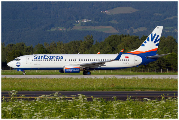 SunExpress / Boeing 737-800 / TC-SED / 18.07.2014 / © Berni Müller 